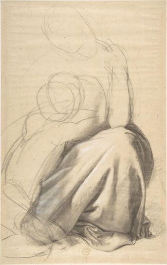 Study of a Woman and Child