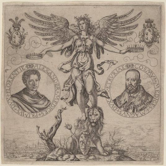 Alexander de Medicis and Cosmo de Medicis
