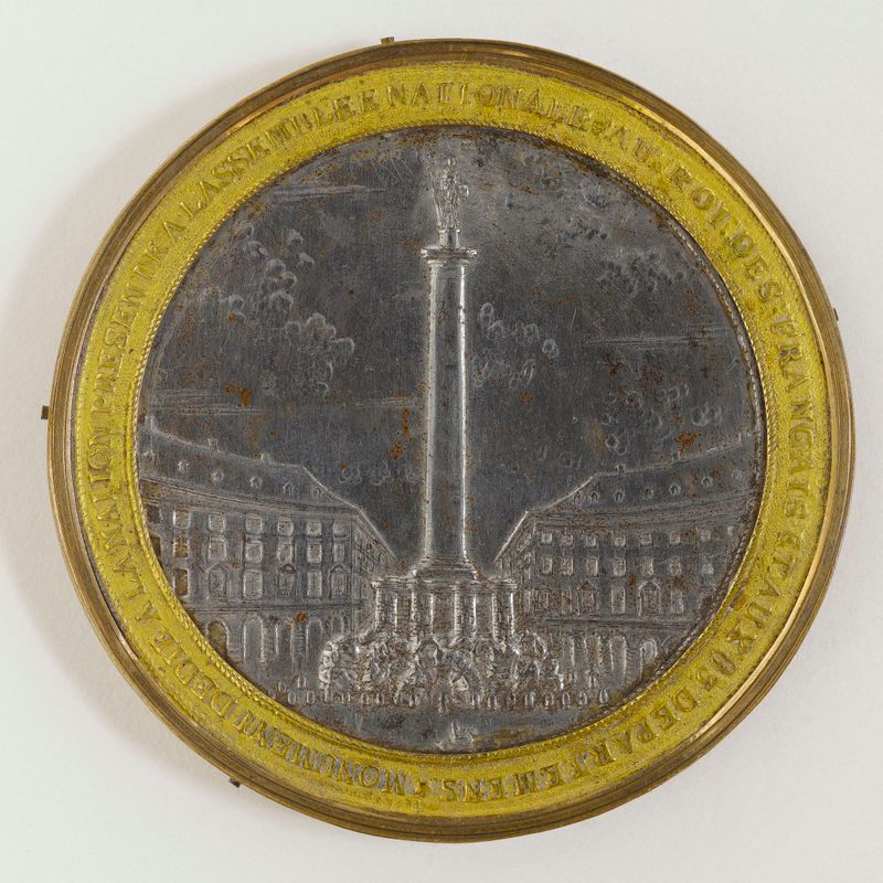 Projet de colonne de la Bastille de mai 1792