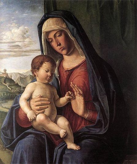 Madonna col Bambino (Cima da Conegliano Uffizi)