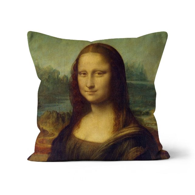 Mona Lisa Cushion Smartify Essentials