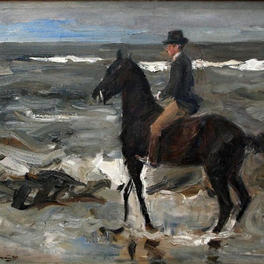 Rider on the Beach