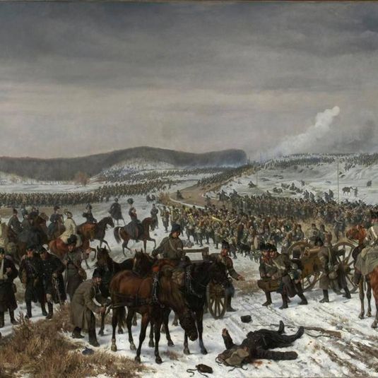 The Battle of Oeversee on 6 February 1864
