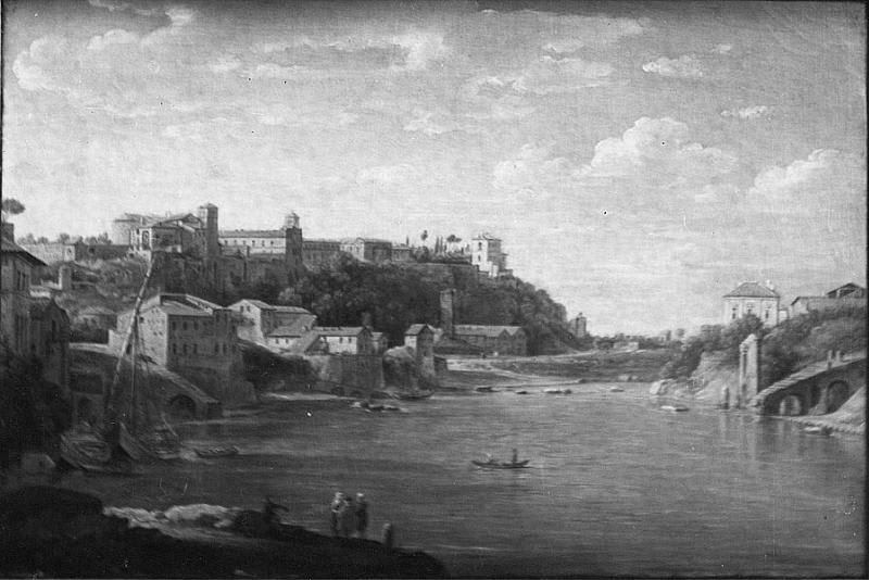 View of the Monte Aventino in Rome
