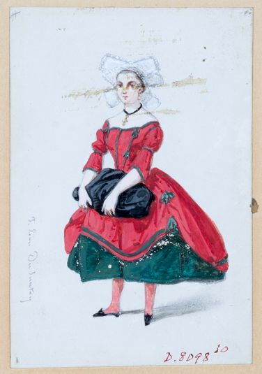 La fille de Dominique, Rôle de Catherine Biancolelli (1er costume).