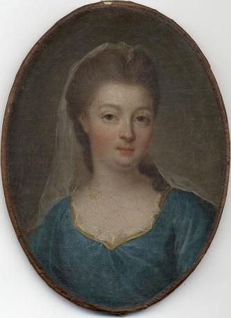 Portrait de Louise-Françoise de Bourbon, Mademoiselle de Nantes, légitimée de France, femme de Louis, duc de Bourbon
