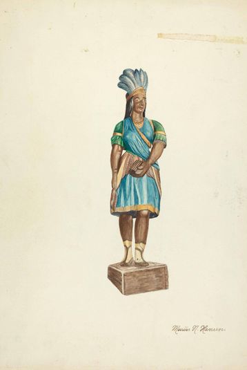 Wooden Indian (Female)