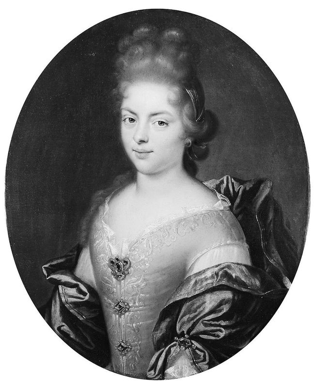 Portrait of a Woman in a Rose Dress