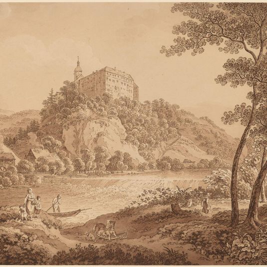 View of Castle Sachsenburg