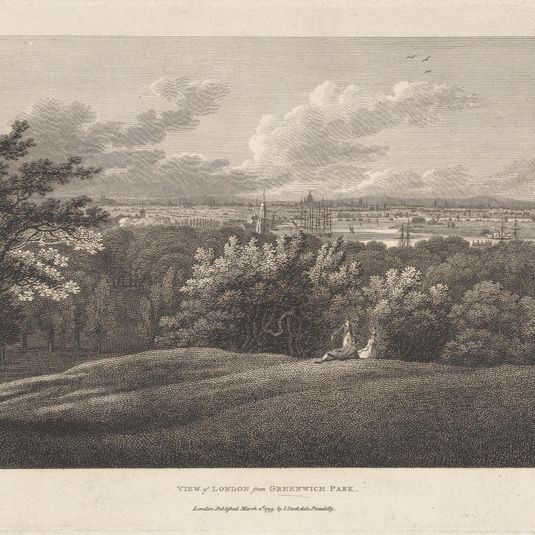 View of London from Greenwich Park