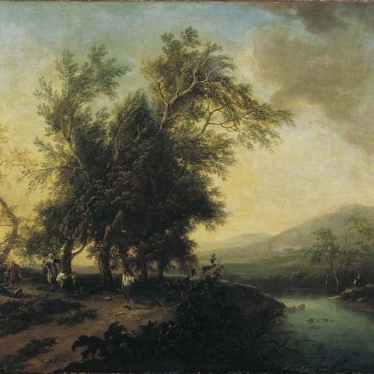 Landscape with Staffage