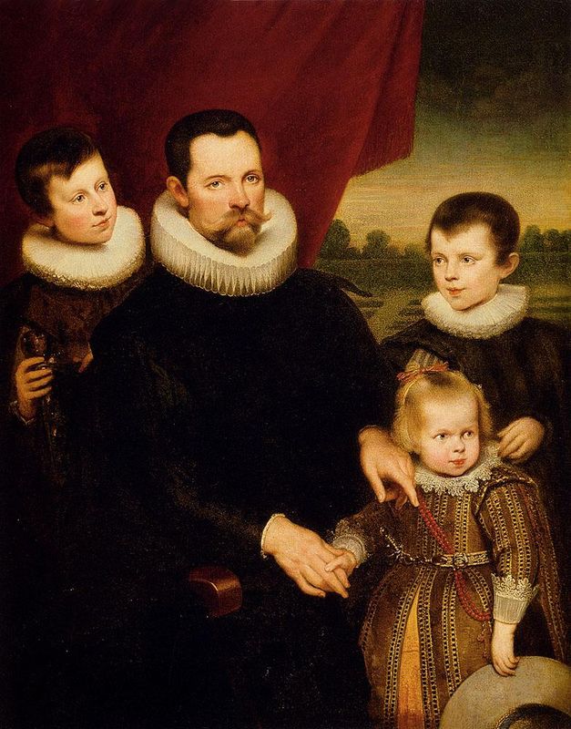 Portrait of a Nobleman and Three Children