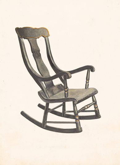 Rocking Chair (Square Back)