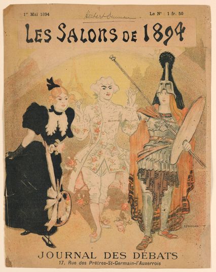 Le Salon de 1894, cover Journal des Débats