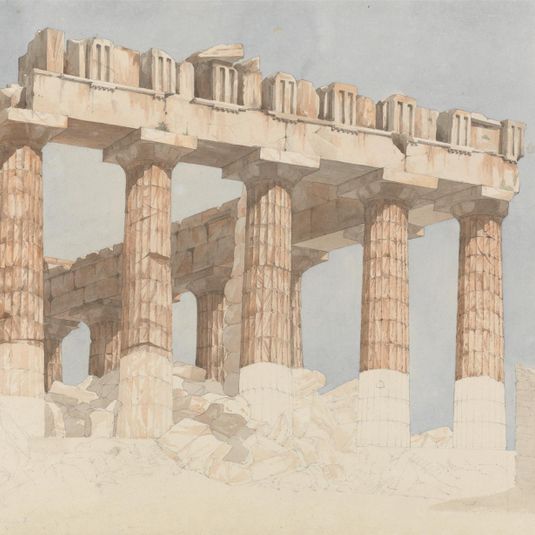 The East End and South Side of the Parthenon