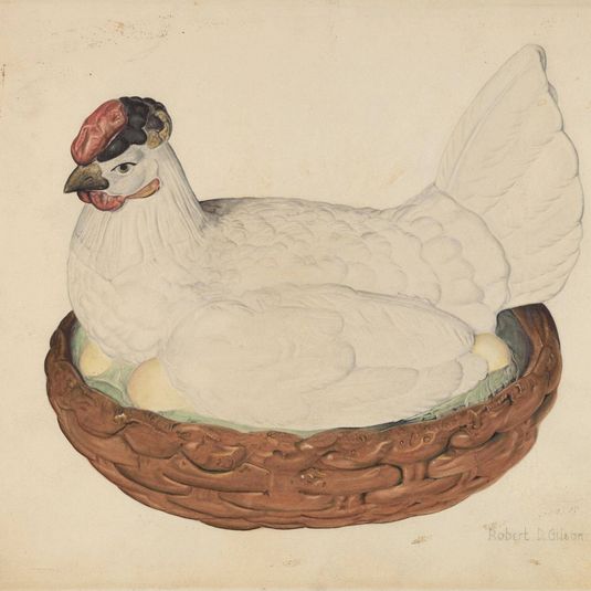 Hen on Nest
