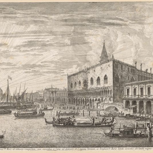 Views of Venice:  The Molo and S. M. Della Salute