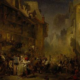 James Drummond, The Porteous Mob, 1855and Audio Described Tour | National