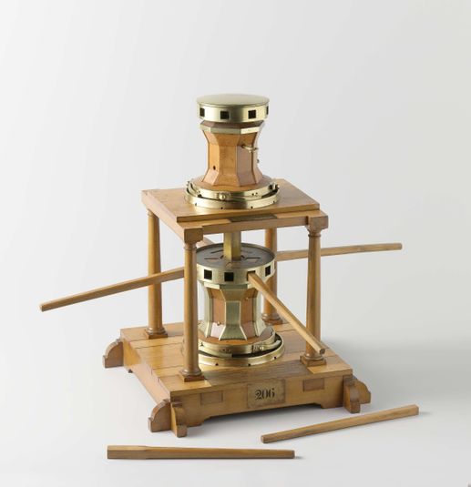 Model of a Double Capstan