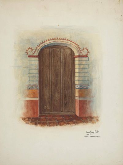 Wall Painting and Door (Interior)