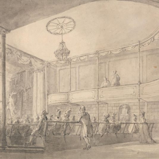 Interior of the Brandenburg House Theatre, Hammersmith