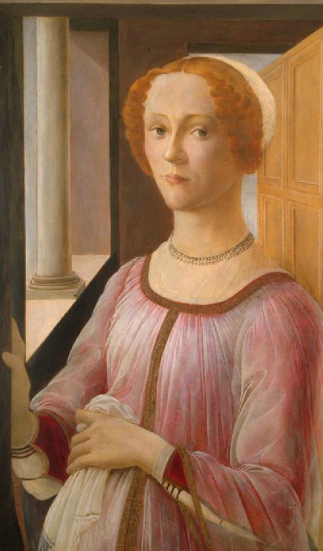 Portrait of a Lady Known as Smeralda Bandinelli (after Botticelli)