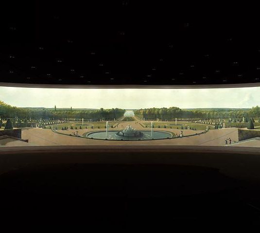 Panoramic View of the Palace and Gardens of Versailles