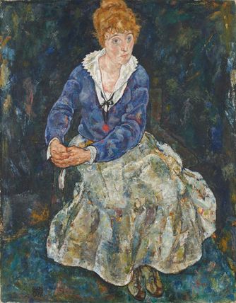 Portrait of the Artist's Wife, Edith Schiele