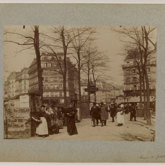 Avenue des Gobelins vers la rue de Bazeilles, 5ème arrondissement, Paris