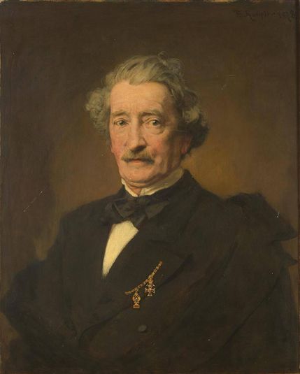 Der Jurist und Schriftsteller Franz Theobald Freiherr von Rizy
