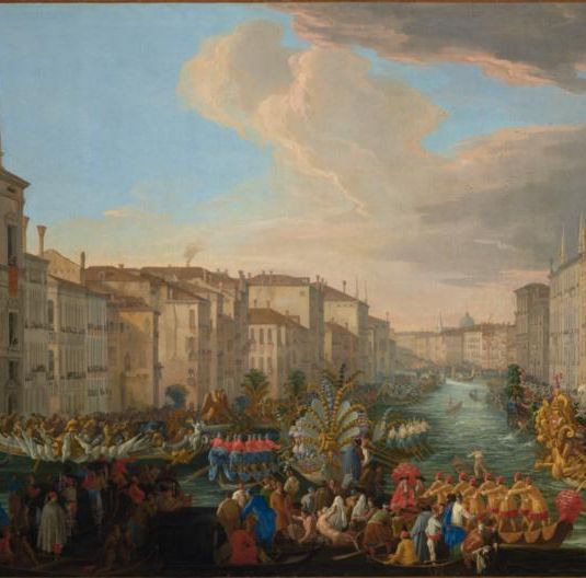 Regatta on the Grand Canal in Honor of Frederick IV, King of Denmark