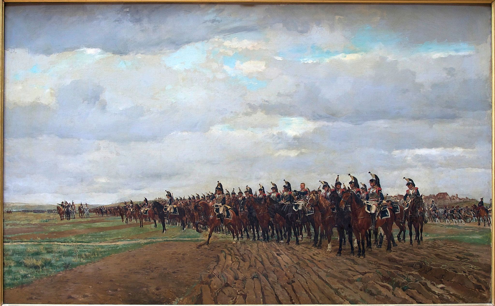 1805, Cuirassiers Before the Charge