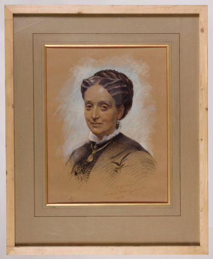 Antoinette Giraud (belle-sœur de l'auteur), 1878.