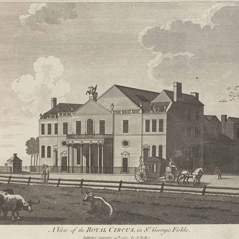 A View of the Royal Circus in St. George's Fields