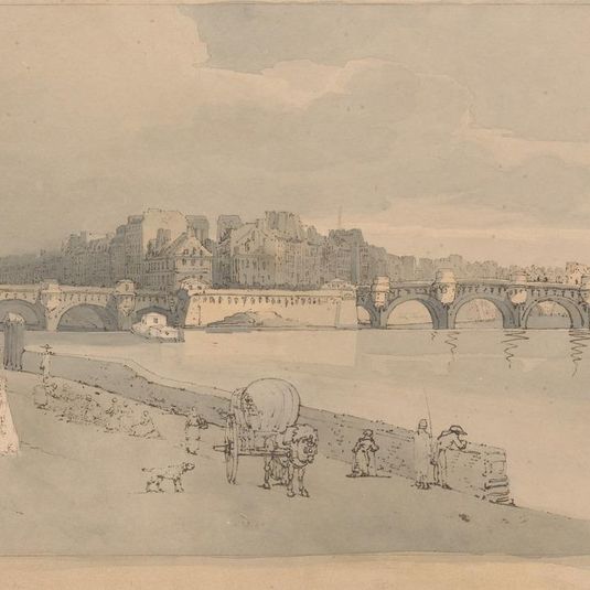 View of the Pont Neuf, The Mint & etc.