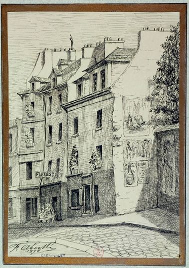 7, 9, 11, rue Lacépède, 1896.