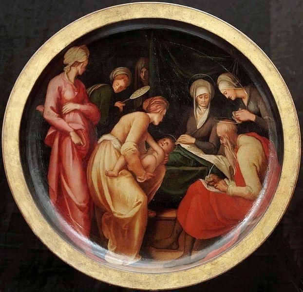 Nativity of Saint John the Baptist (Pontormo)