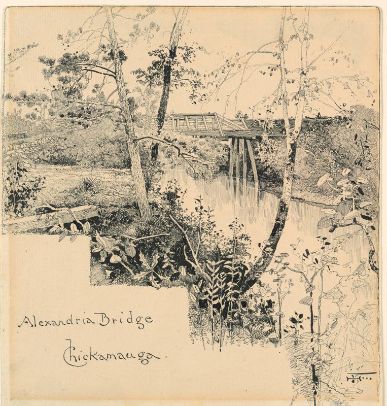Alexandria Bridge, Chickamauga
