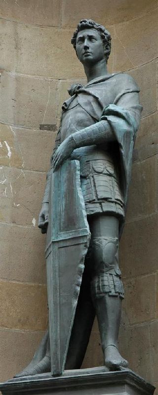 Statue of St. George in Orsanmichele, Florence