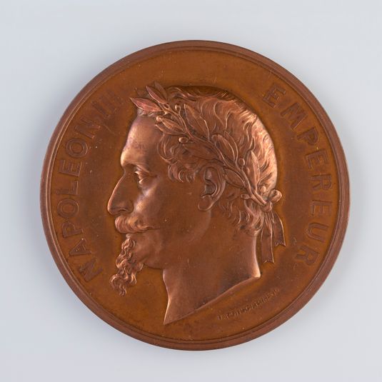 Récompense donnée à M. de Liesville lors de l'exposition universelle de Paris de 1867