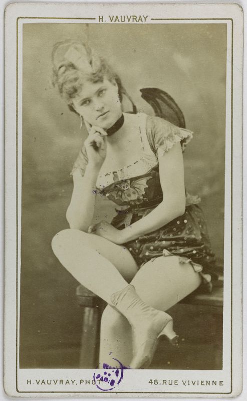 Portrait de Marie Pontoire, (actrice)