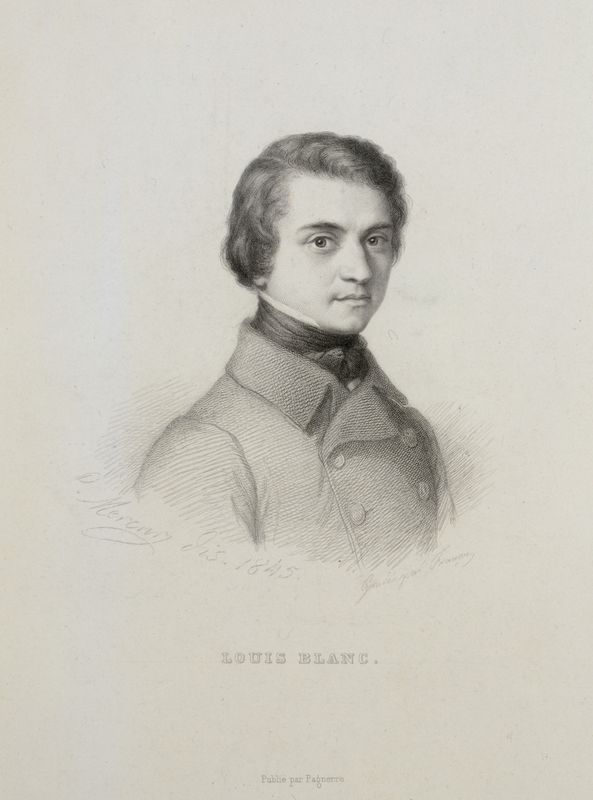 Portrait de Louis Blanc