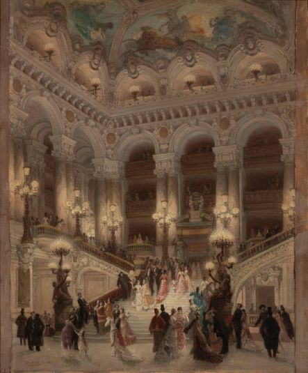 L'escalier de l'Opéra