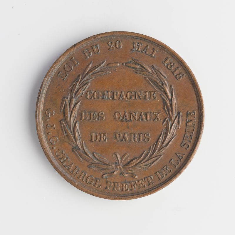 Compagnie des canaux de Paris, loi du 20 mai 1818