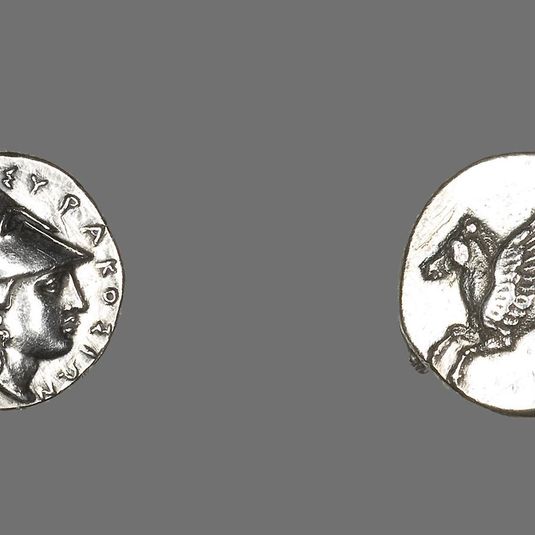 Stater (Coin) Depicting the Goddess Athena