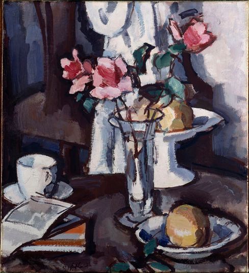 Still-life with Red Roses