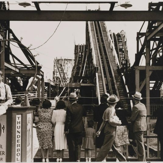 Untitled--"Thunderbolt" Roller Coaster, from the portfolio Photographs of New York