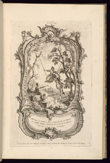 Design for a Cartouche with Large and Small Compartments