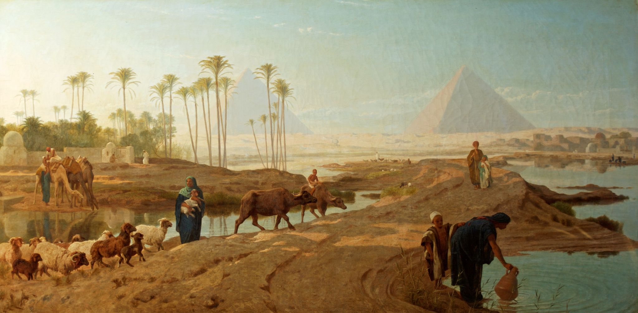 Subsiding the Nile