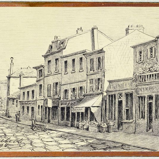 Rue du Moulinet, 1895